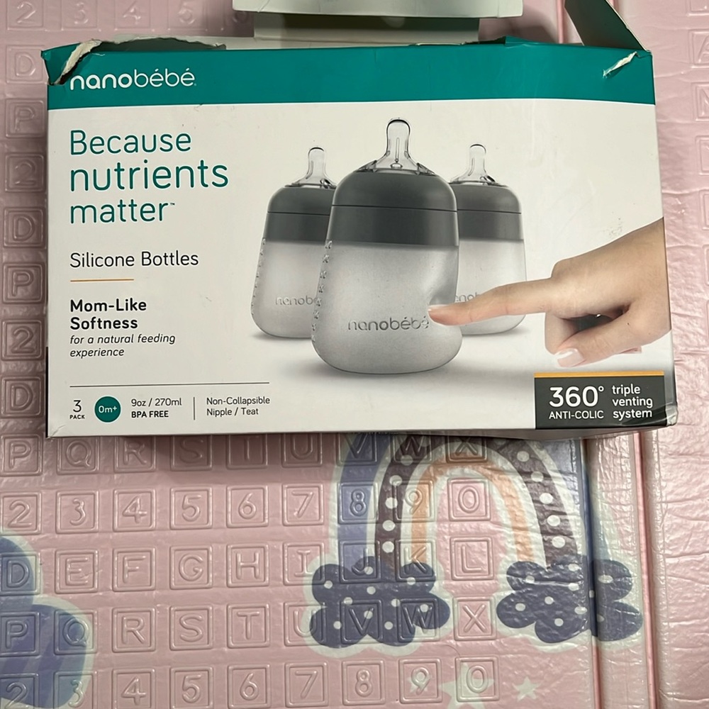 Nano Bebe bottles 360 anti colic